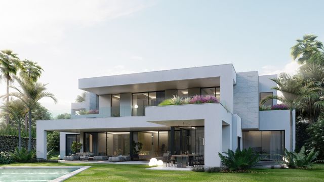 PUERTO DE ALMENDRO PLOT B |VILLAPROJECT MET ZEEZICHT IN PUERTO DEL ALMENDRO, BENAHAVÍS