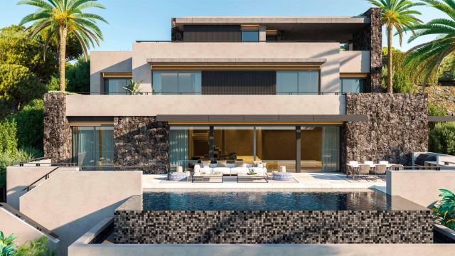 VILLA CASCADA | ARCHITECTURE CONTEMPORAINE ET VUES PANORAMIQUES SUR LA MER À EL ROSARIO, MARBELLA EST