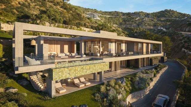 VILLA MIRADOR |MODERNE VILLA MET ZEEZICHT IN REAL DE LA QUINTA, BENAHAVÍS