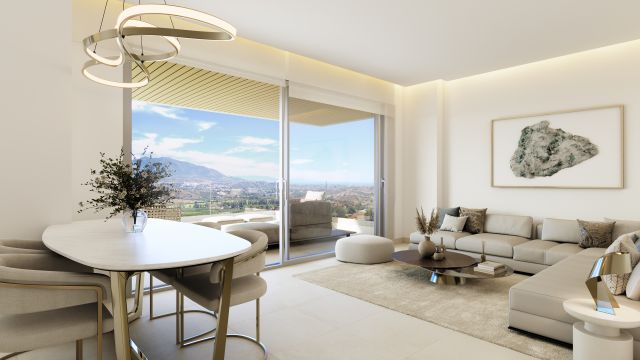 SUNRISE GOLF RESIDENCES | EXCLUSIVO APARTAMENTO EN PLANTA BAJA EN PRIMERA LÍNEA DE GOLF EN LA CALA DE MIJAS, COSTA DEL SOL