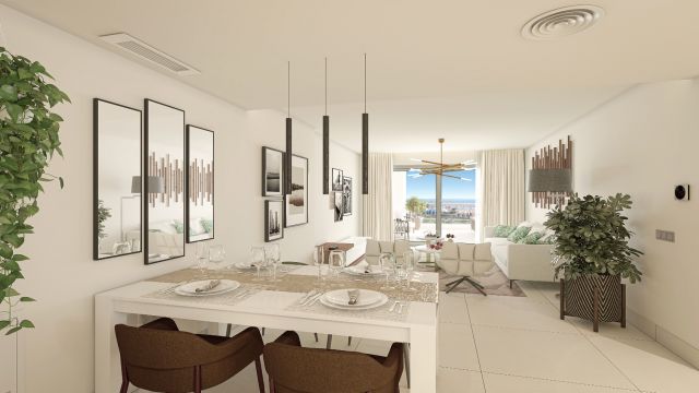 GRAND BAY | PENTHOUSE CONTEMPORAIN AVEC SOLARIUM À MANILVA, COSTA DEL SOL