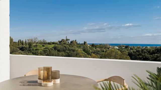 VISTA AZUL 4 | MODERNO ÁTICO EN LOS ALMENDROS, BENAHAVÍS CON VISTAS PANORÁMICAS AL MAR