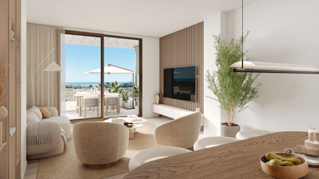 BALANCE | PENTHOUSE EXCLUSIF AVEC UNE GRANDE TERRASSE ET DES VUES À MIJAS