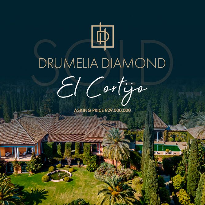 El Cortijo priced at €29,000,000 | Another Drumelia Diamond Successfully Sold