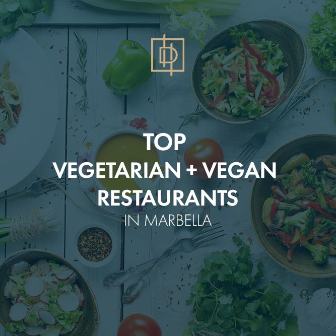 Blog cover for top vegetarian and vegan restaurants in Marbella