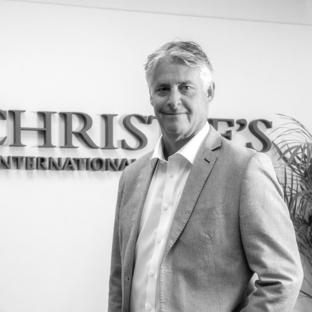 Foto de Hans Veenhuijsen, CEO y propietario de Christie’s International Real Estate en la Costa del Sol y Madrid.