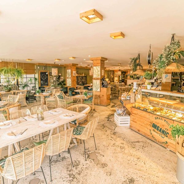 Organic market food