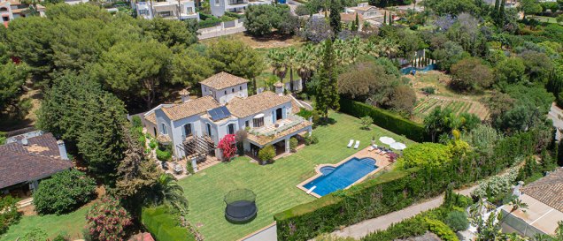 an aerial shot of villas in Marbella, featured image for the article 