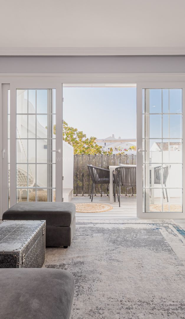 Charmantes Reihenhaus mit Dachterrasse und Bergblick