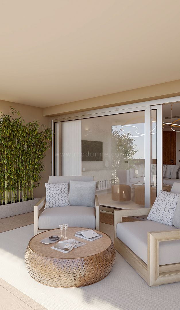 Appartement Moderne de Deux Chambres à Nueva Alcántara