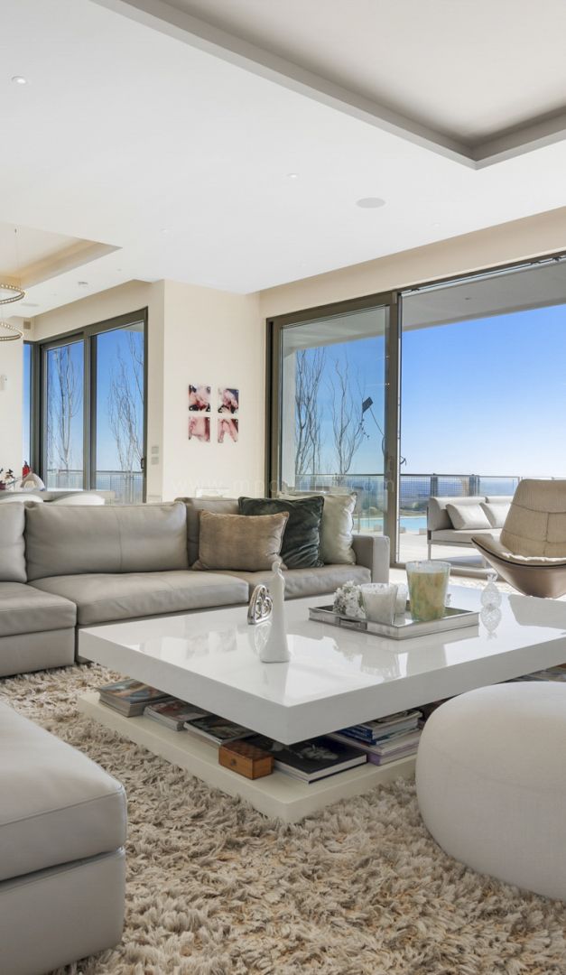 Moderne Villa mit Meerblick in El Herrojo, La Quinta