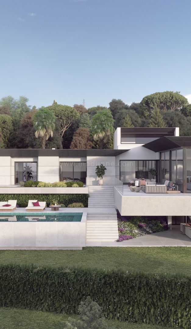 Alcalá 70 – Villa Moderna en Ubicación Privilegiada del Valle del Golf