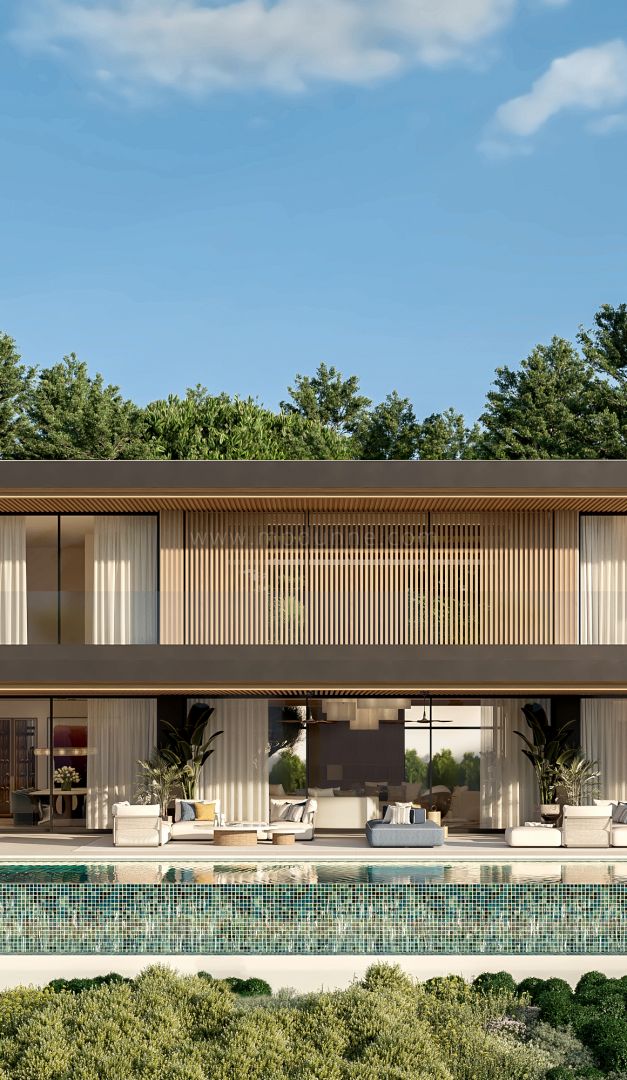 Villa Contemporaine avec Vue Mer à Sierra Blanca, Marbella