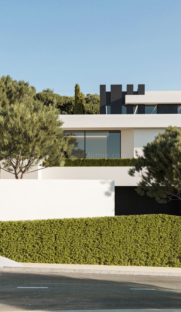 Villa de seis dormitorios con vistas al mar en Benahavís