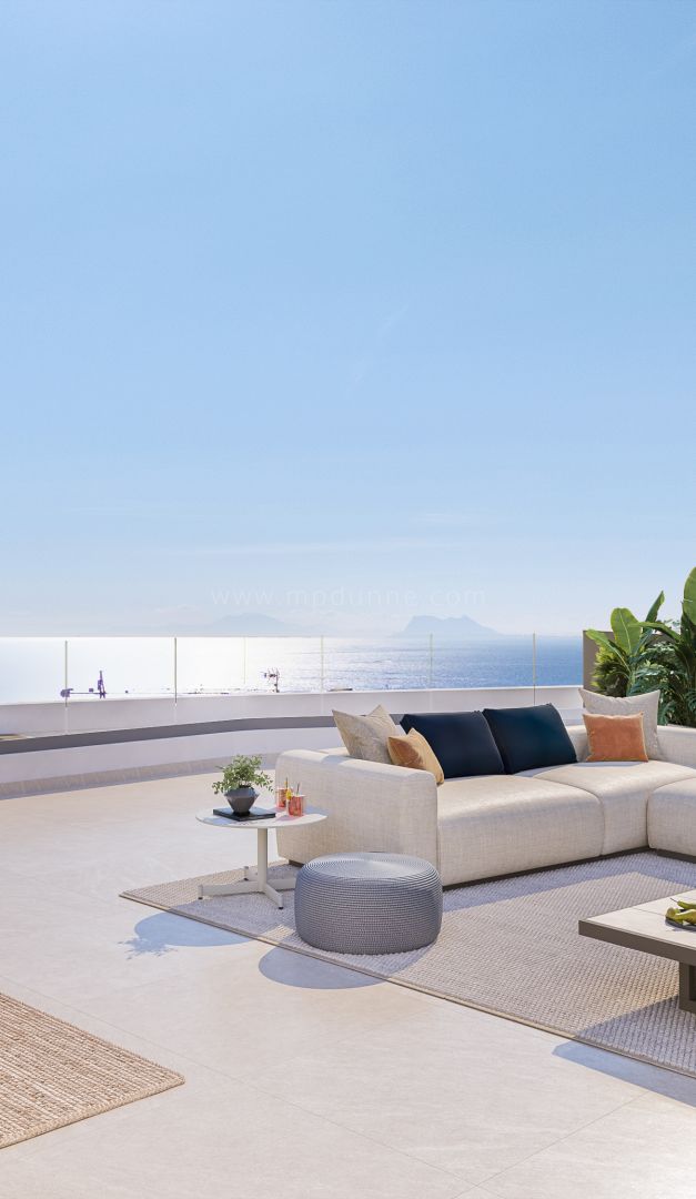 Modern Two-Bedroom Apartment with Sea Views in Estepona