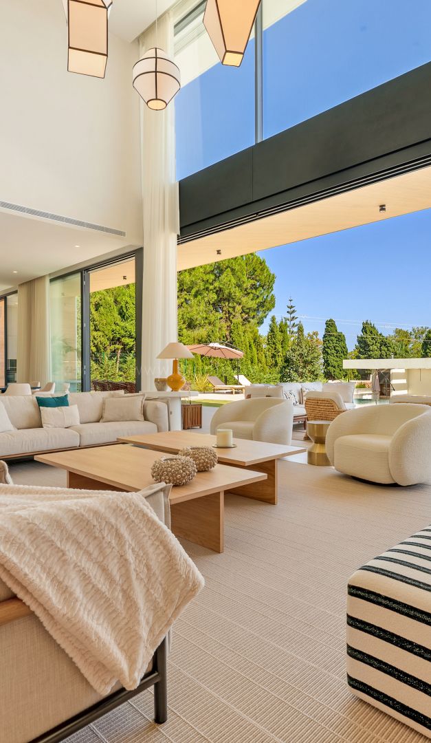 Villa moderna de nueva construcción en Guadalmina Alta, Marbella