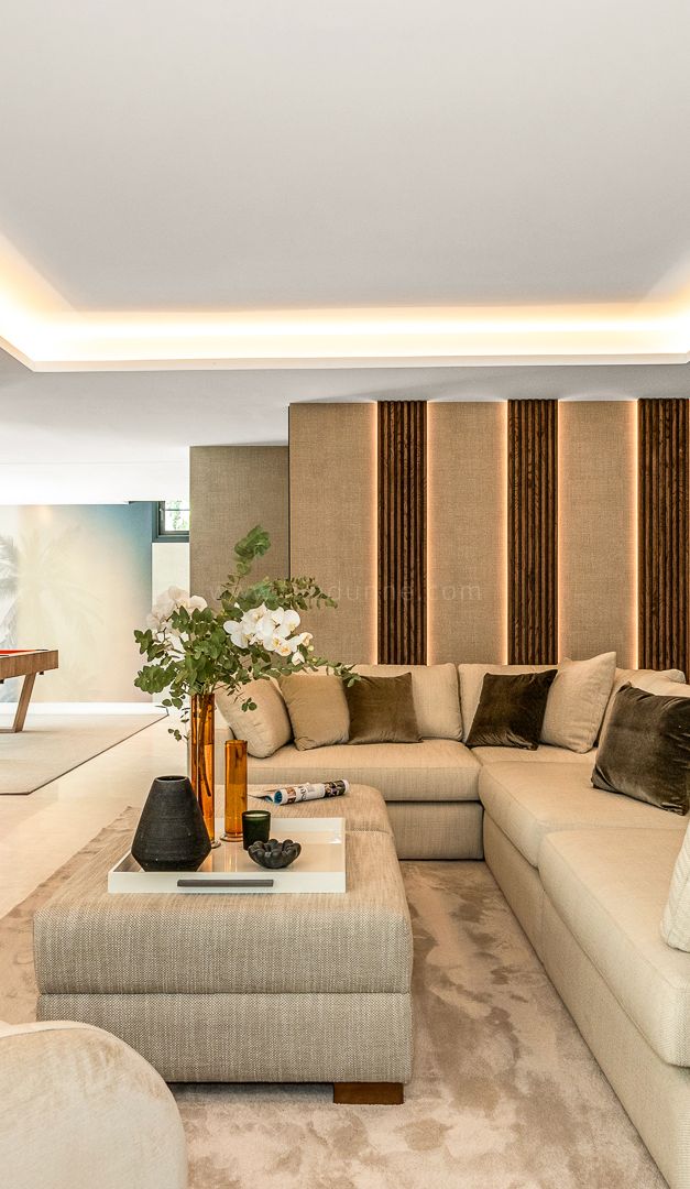 Villa mediterránea moderna en el Valle del Golf de Nueva Andalucía