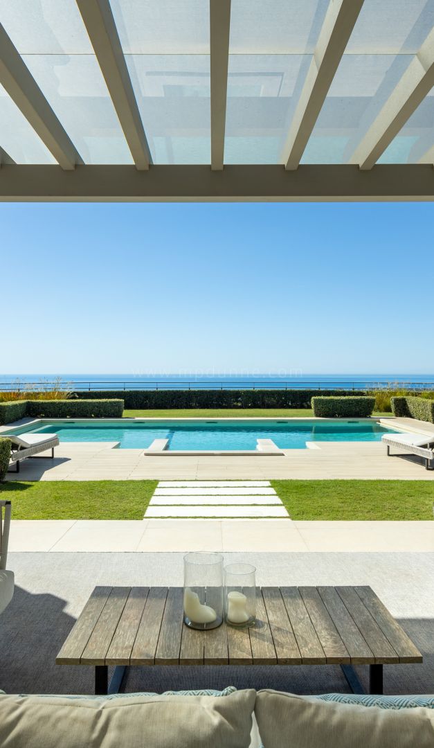 Villa avec Vue Panoramique sur la Mer à Monte Halcones, Benahavís