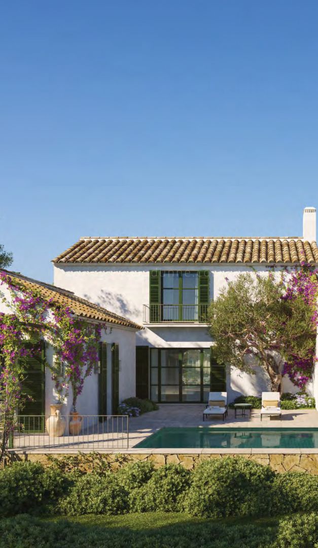 Villa Cortijo de Tres Dormitorios en La Loma de Cortesin