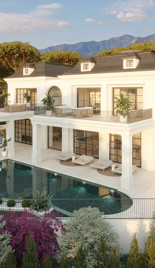 Luxus-Villaprojekt zum Verkauf in Sierra Blanca, Marbella