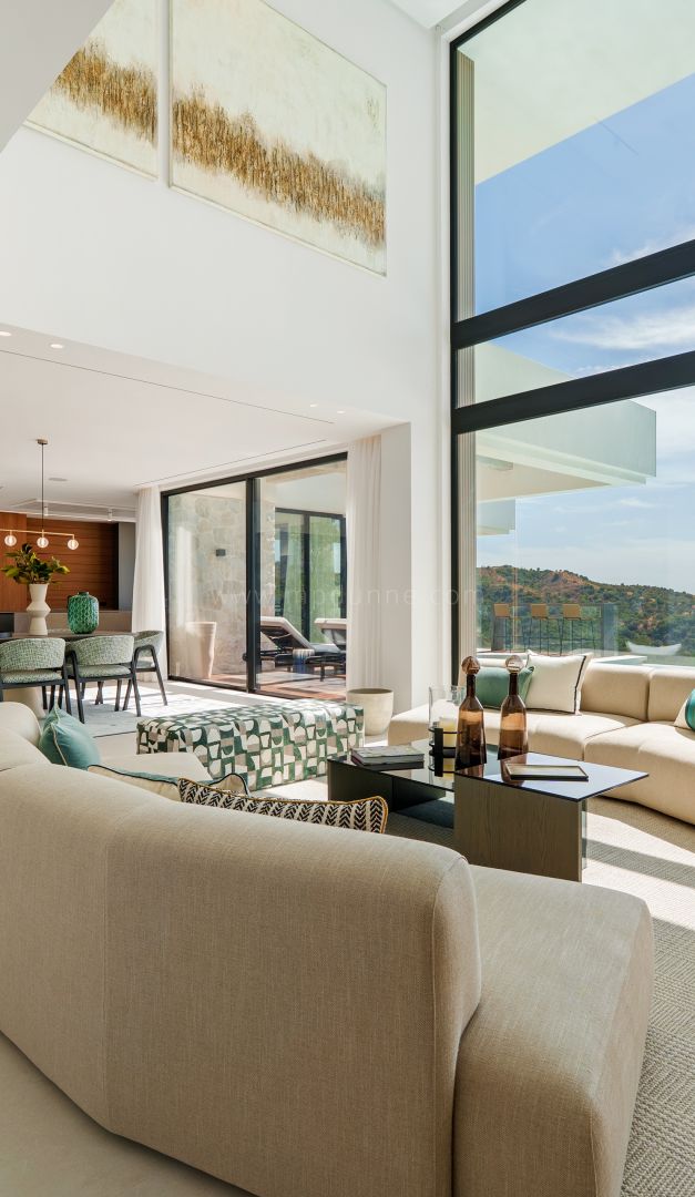 Villa Méditerranéenne Moderne avec Vues Panoramiques à Lomas de La Quinta