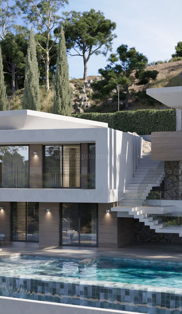 Villa Moderne avec Vues Panoramiques sur la Mer sur la Costa del Sol
