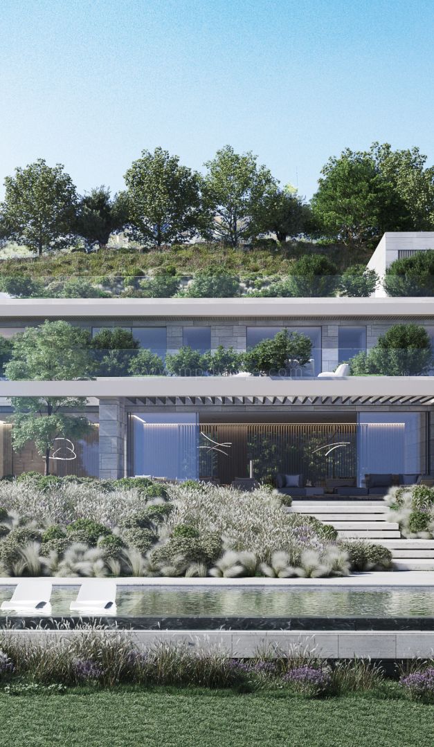 Terrain de luxe avec projet de villa à vendre à La Zagaleta, Marbella