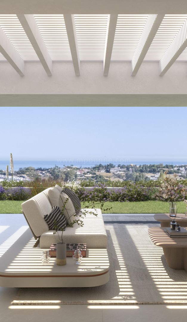 Penthouse duplex de luxe avec piscine privée sur solarium à Benahavís