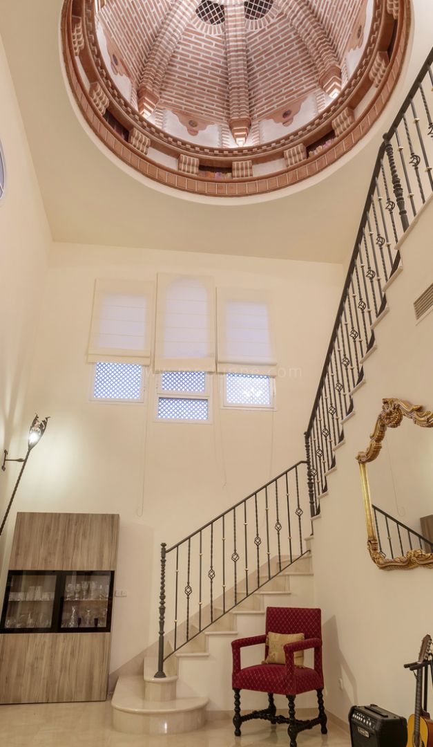 Villa im klassischen Stil mit Meerblick in La Quinta, Benahavis.