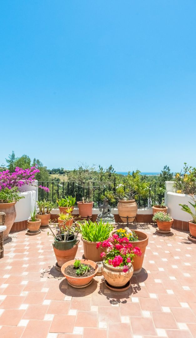 Duplex-Penthouse mit Panoramablick an der Goldenen Meile von Marbella