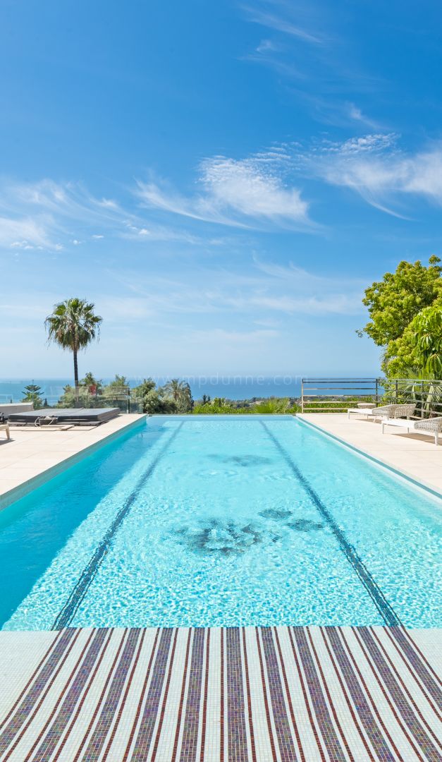 Villa design avec vue panoramique sur la mer, Marbella Golden Mile