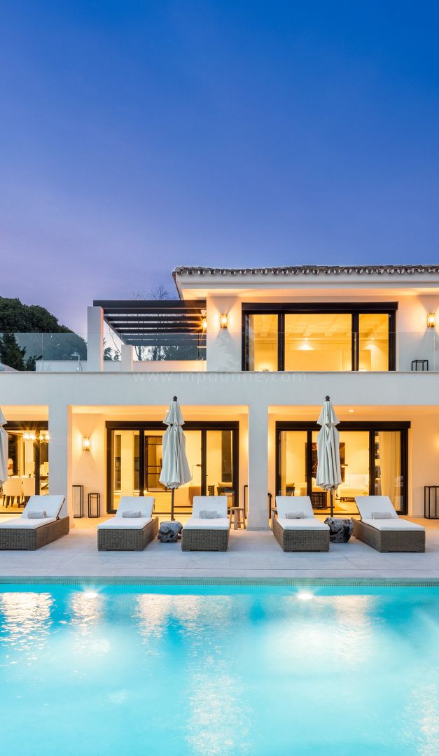 Villa de luxe avec golf en première ligne, Nueva Andalucía Marbella