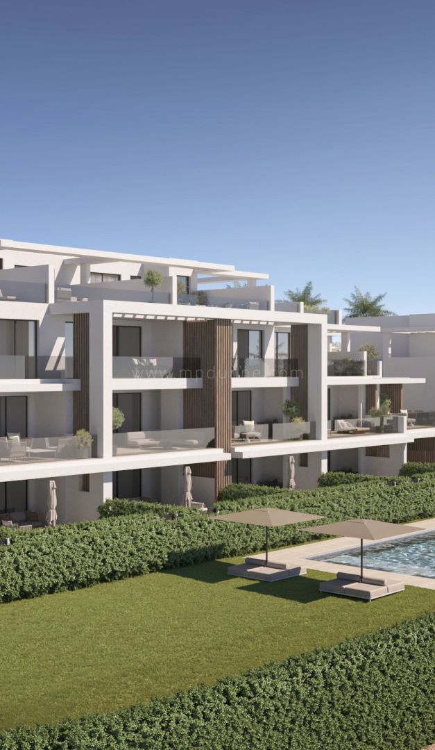 Off-Plan Sea View Penthouse in New Golden Mile, Estepona