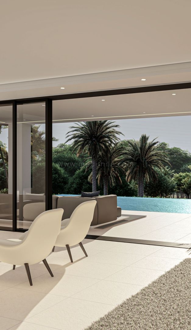 New Modern Villas in Marbella Golden Mile