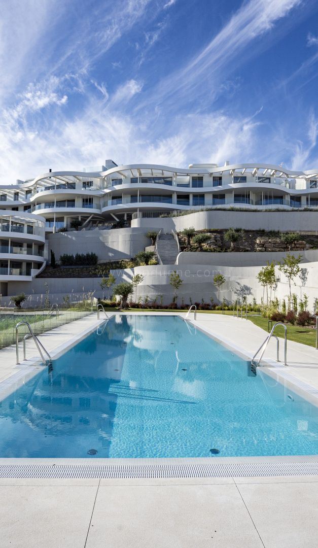 Gerade veröffentlichtes modernes Haus in The View mit Panoramablick, Benahavis