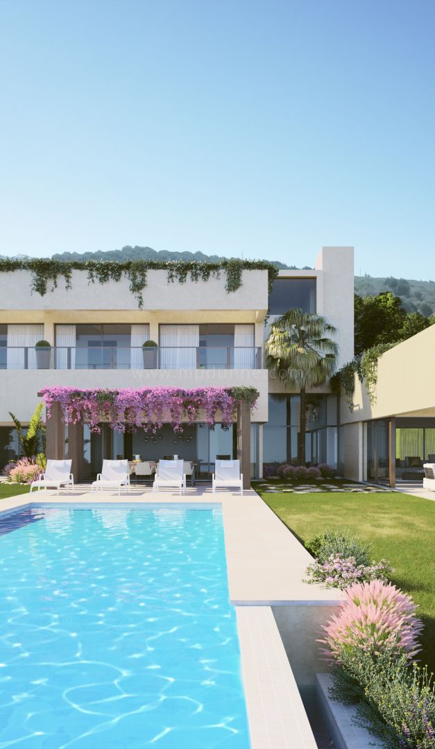Los Flamingos, New Off Plan Villa with views
