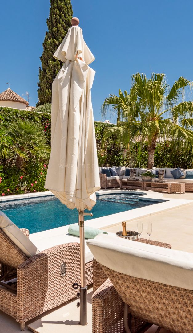 Charmante villa à louer pour les vacances à Marbella Golden Mile