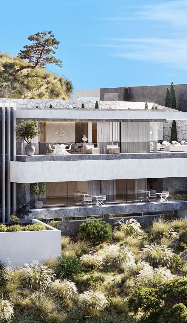 New luxury resort villa project in El Real de la Quinta
