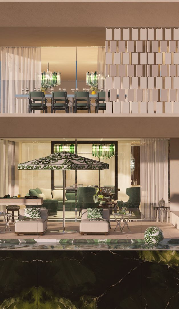 Luxuriöse Markenwohnungen im Design Hills Marbella von Dolce&Gabbana