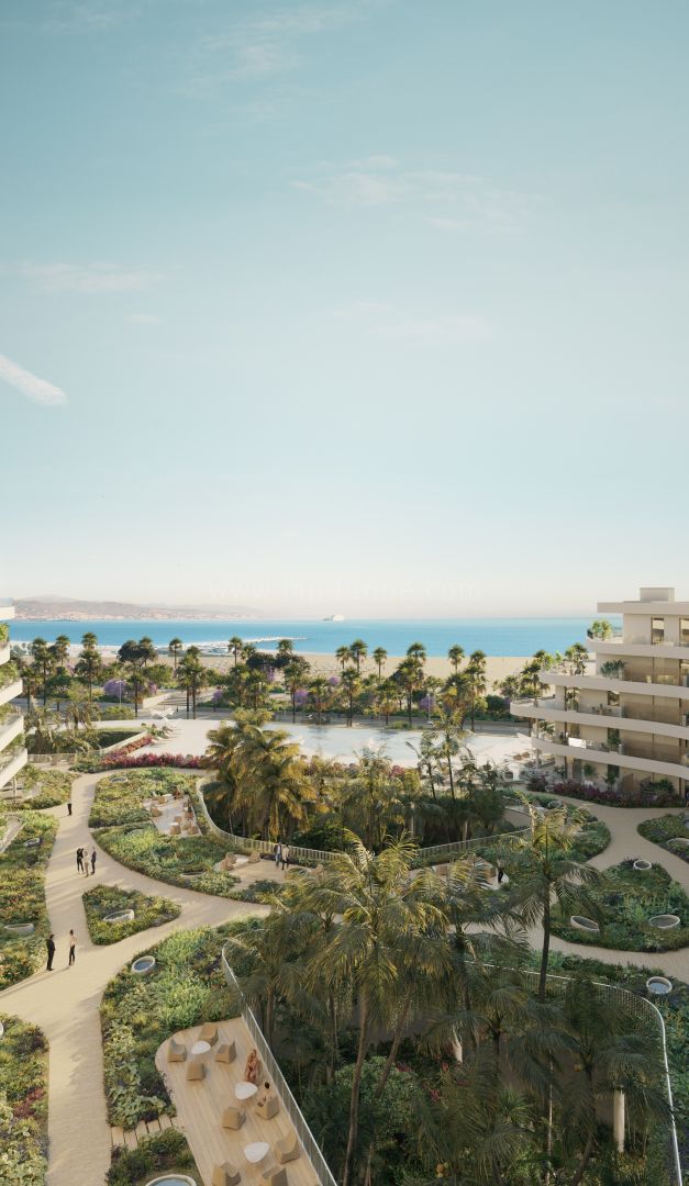 Beachfront Living in La Térmica, Málaga