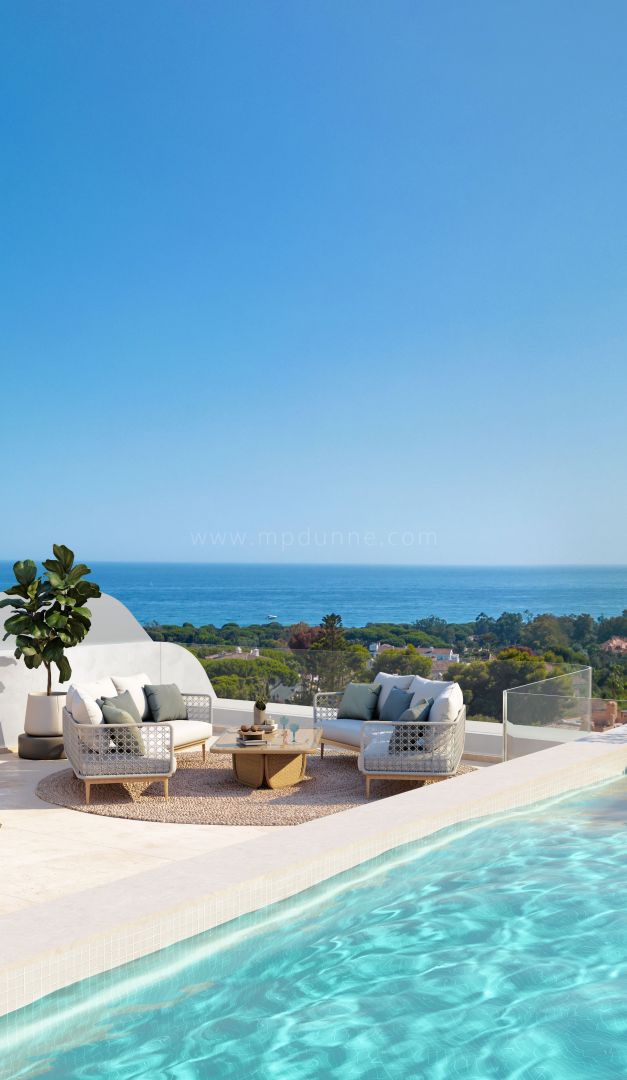 Golden Eight Résidences avec vue mer à Cabopino, Marbella