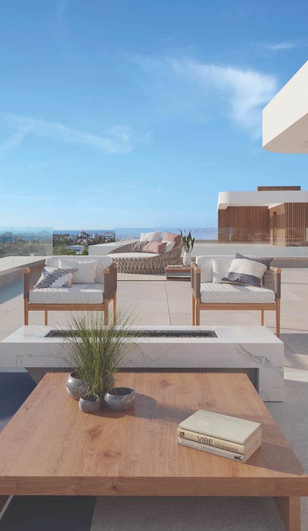 Lyra Residences Semi detached Villas under construction, El Campanario, Estepona