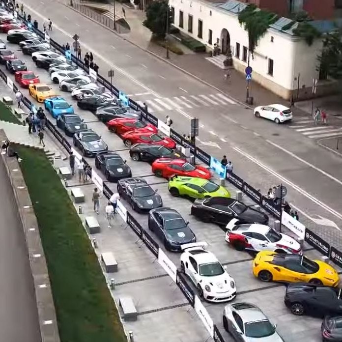 Gran Turismo Cruising Event at Warsaw, Poland