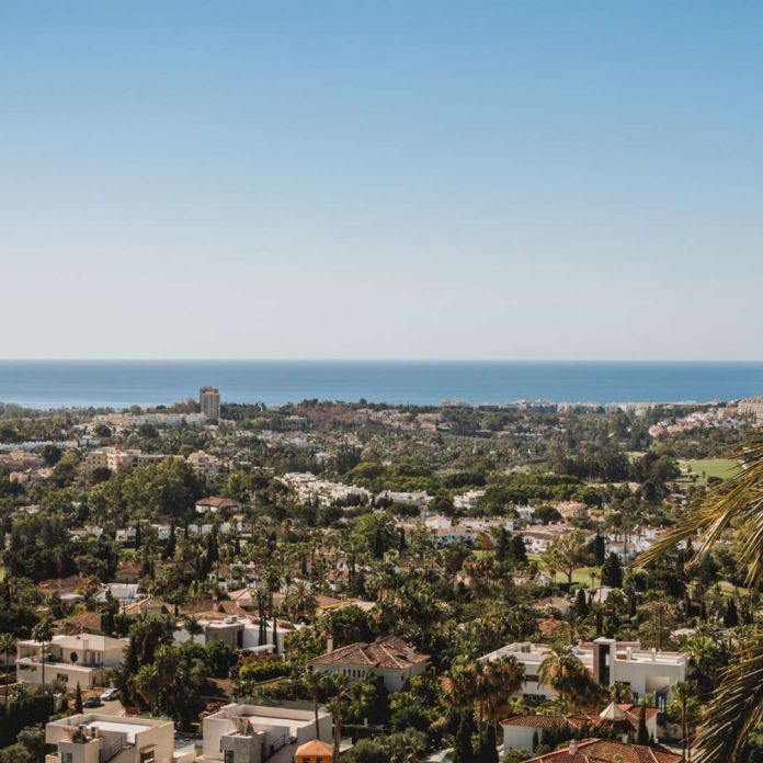 la cerquilla Mediterranean sea view from penthouse