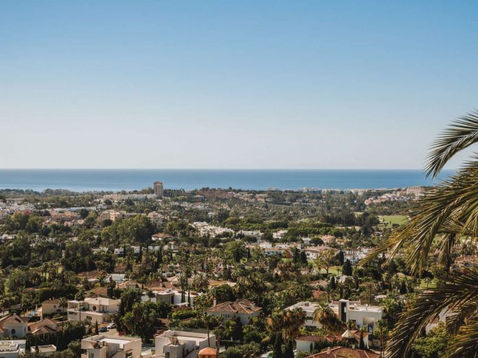 la cerquilla Mediterranean sea view from penthouse