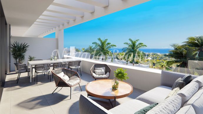 Penthouse en duplex flambant neuf à vendre à Santa Clara Golf Club, Marbella