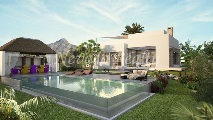 Villa sobre plano en Nueva Aandalucia en venta