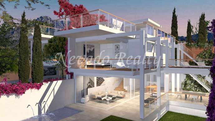 					New development of villas under construction in a very quiet residential area
			