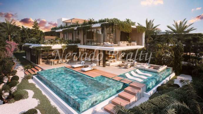 New villa in Sierra Blanca with sea views for sale