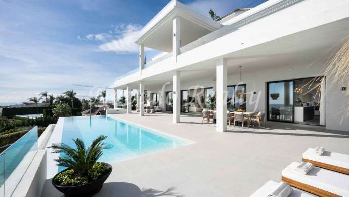 Villa en Los Flamingos con vistas panorámicas en venta